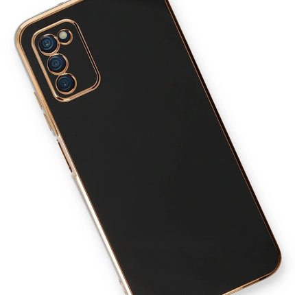 Samsung Galaxy A03S Volet Silikon Kılıf - Siyah 3