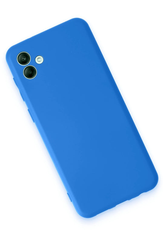 Samsung Galaxy A04 First Silikon Kılıf - Mavi 3