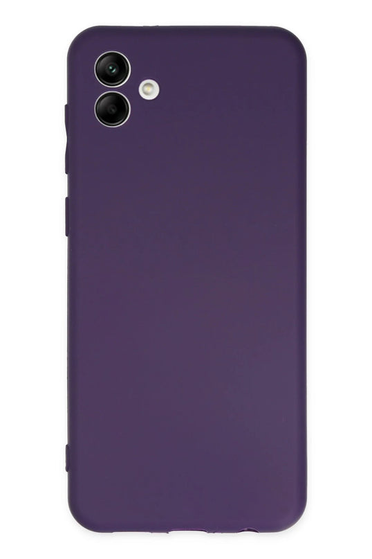 Samsung Galaxy A04 First Silikon Kılıf - Mor