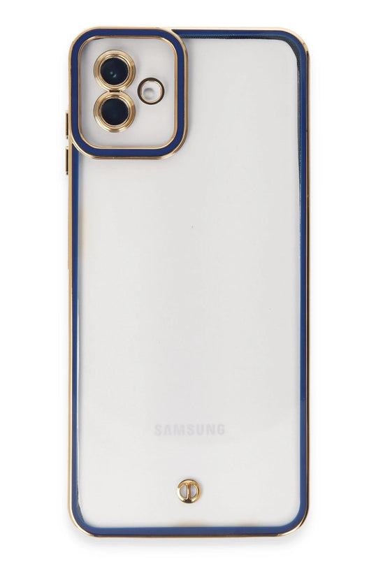 Samsung Galaxy A04 Liva Lens Silikon Kılıf - Mavi 2