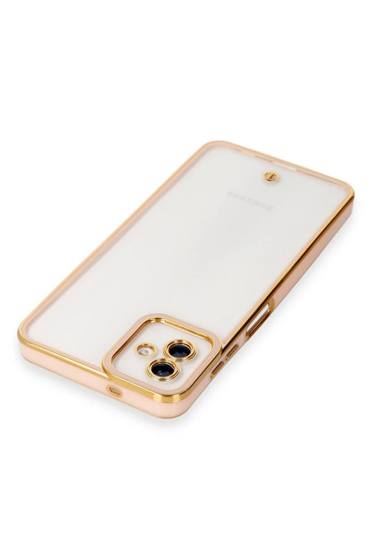 Samsung Galaxy A04 Liva Lens Silikon Kılıf - Rose 4