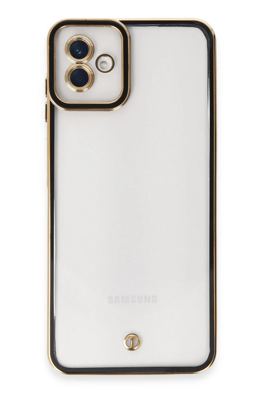 Samsung Galaxy A04 Liva Lens Silikon Kılıf - Siyah 2