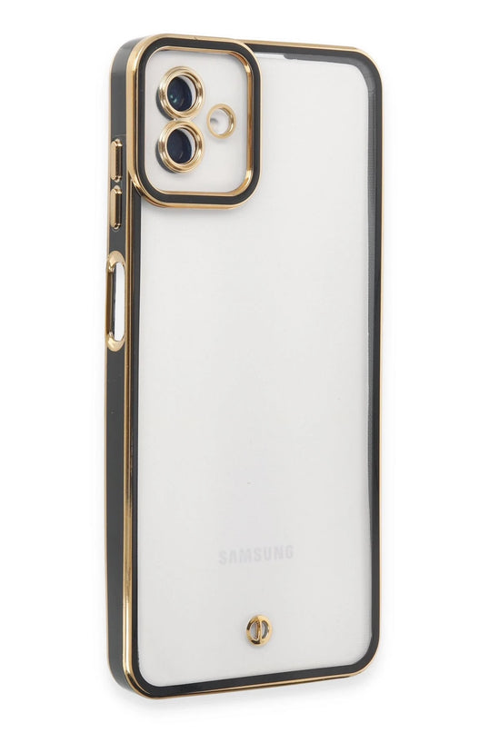 Samsung Galaxy A04 Liva Lens Silikon Kılıf - Siyah