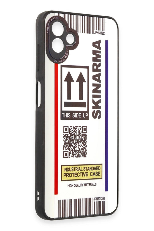 Samsung Galaxy A04 Mirror Desenli Kapak Kılıf - Desen 7