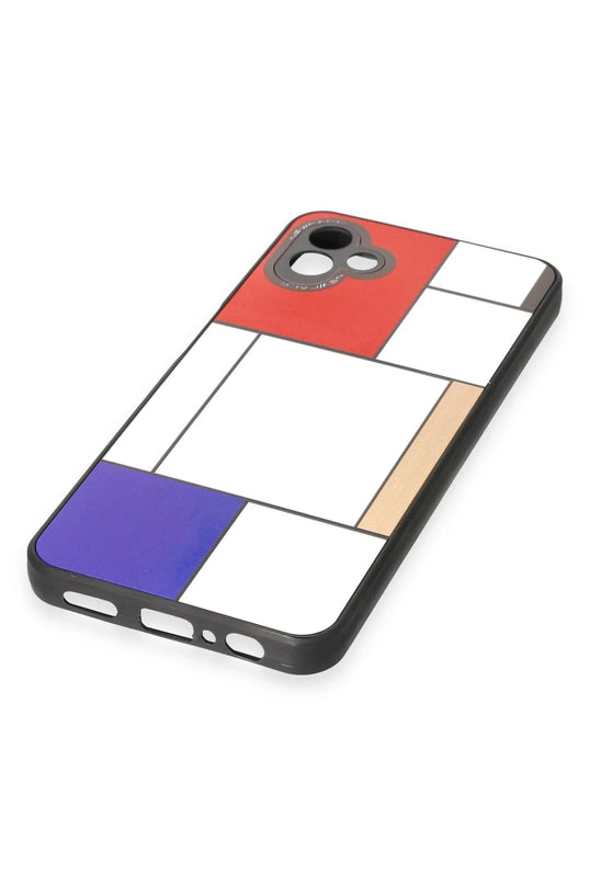 Samsung Galaxy A04 Mirror Desenli Kapak Kılıf - Desen 9 4