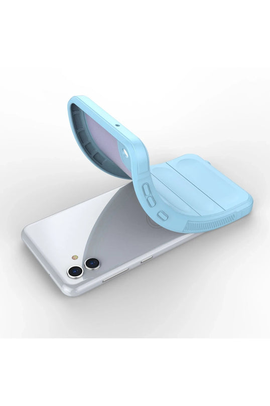 Samsung Galaxy A04 Optimum Silikon Kılıf - Sky Blue 4