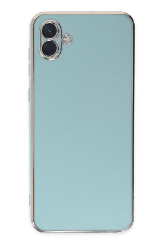 Samsung Galaxy A04 Volet Silikon Kılıf - Açık Yeşil 2