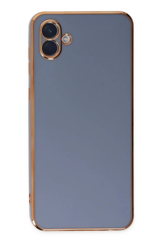 Samsung Galaxy A04 Volet Silikon Kılıf - Mavi 2