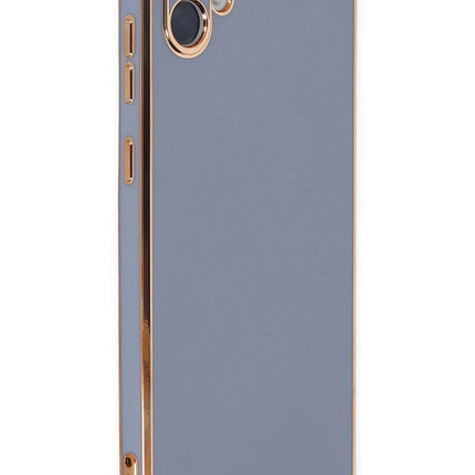 Samsung Galaxy A04 Volet Silikon Kılıf - Mavi