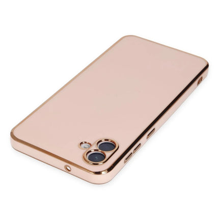 Samsung Galaxy A04 Volet Silikon Kılıf - Pembe 4
