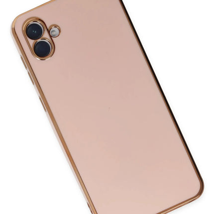 Samsung Galaxy A04 Volet Silikon Kılıf - Pembe 3