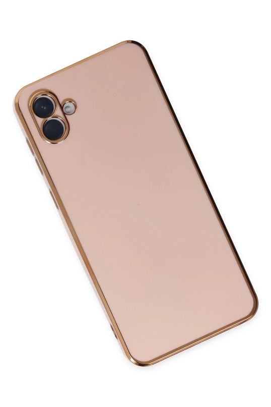 Samsung Galaxy A04 Volet Silikon Kılıf - Pembe 3