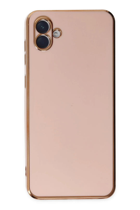 Samsung Galaxy A04 Volet Silikon Kılıf - Pembe 2