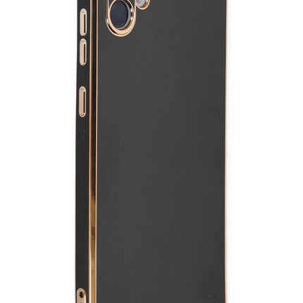 Samsung Galaxy A04 Volet Silikon Kılıf - Siyah