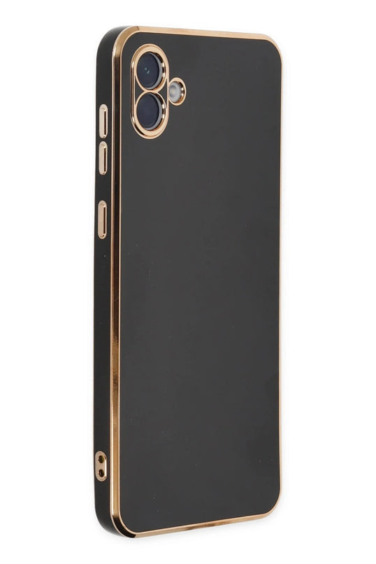 Samsung Galaxy A04 Volet Silikon Kılıf - Siyah