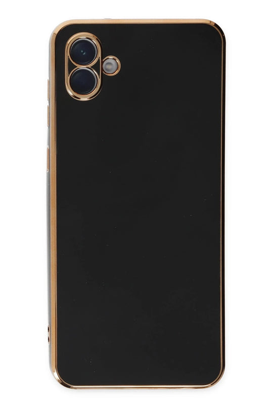 Samsung Galaxy A04 Volet Silikon Kılıf - Siyah 2