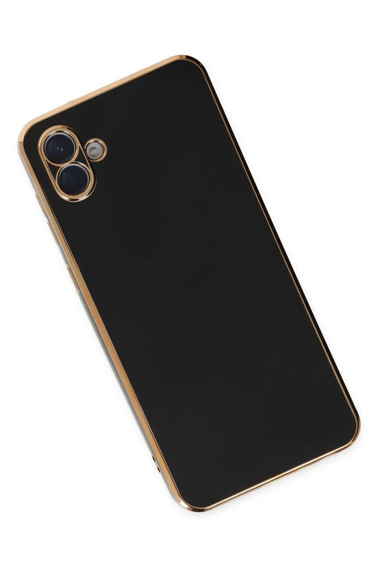 Samsung Galaxy A04 Volet Silikon Kılıf - Siyah 3