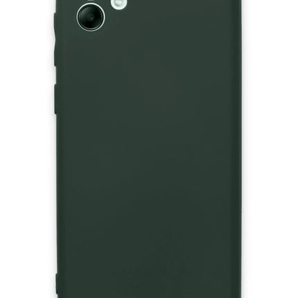 Samsung Galaxy A04E First Silikon Kılıf - Koyu Yeşil 2
