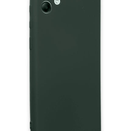 Samsung Galaxy A04E First Silikon Kılıf - Koyu Yeşil