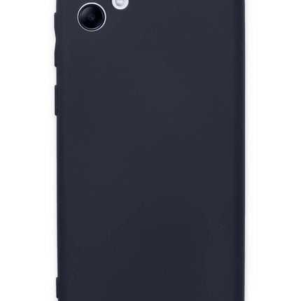 Samsung Galaxy A04E First Silikon Kılıf - Lacivert 2