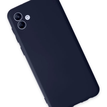 Samsung Galaxy A04E First Silikon Kılıf - Lacivert 3