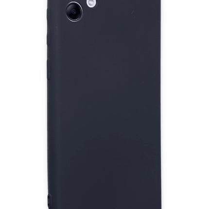 Samsung Galaxy A04E First Silikon Kılıf - Lacivert