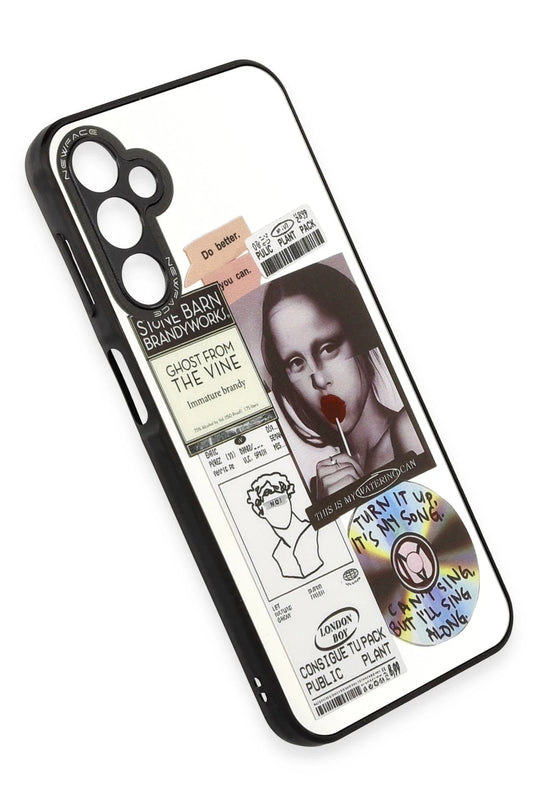 Samsung Galaxy A04S Mirror Desenli Kapak Kılıf - Desen 2 2