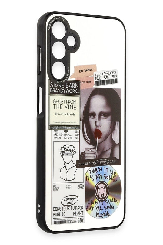 Samsung Galaxy A04S Mirror Desenli Kapak Kılıf - Desen 2