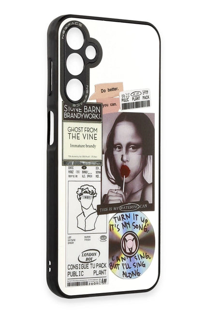 Samsung Galaxy A04S Mirror Desenli Kapak Kılıf - Desen 2