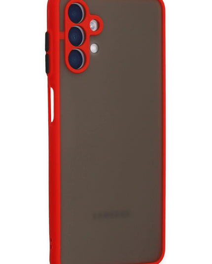 Samsung Galaxy A04S Montreal Silikon Kapak Kılıf - Kırmızı 2