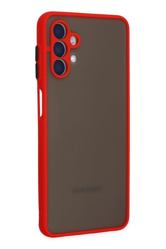 Samsung Galaxy A04S Montreal Silikon Kapak Kılıf - Kırmızı 2