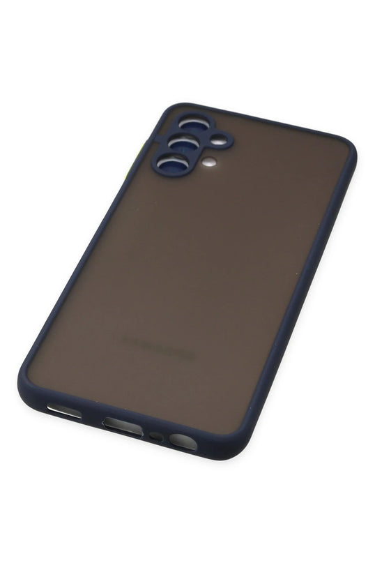 Samsung Galaxy A04S Montreal Silikon Kapak Kılıf - Lacivert 5