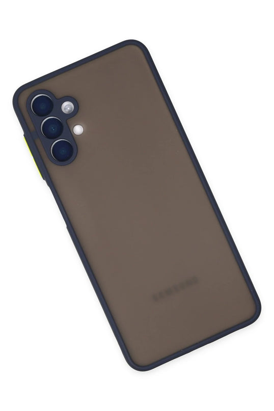 Samsung Galaxy A04S Montreal Silikon Kapak Kılıf - Lacivert 3