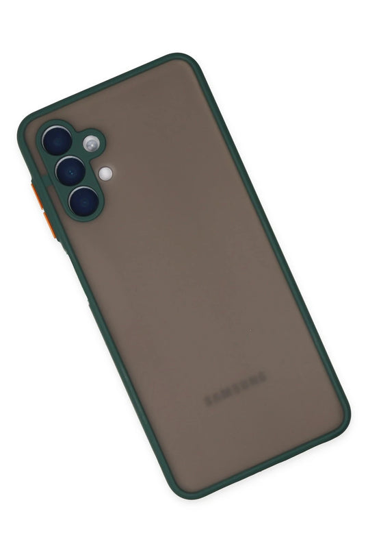 Samsung Galaxy A04S Montreal Silikon Kapak Kılıf - Yeşil 3