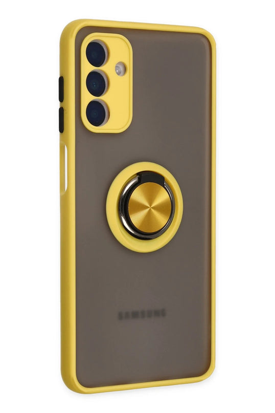 Samsung Galaxy A04S Montreal Yüzüklü Silikon Kapak Kılıf 2