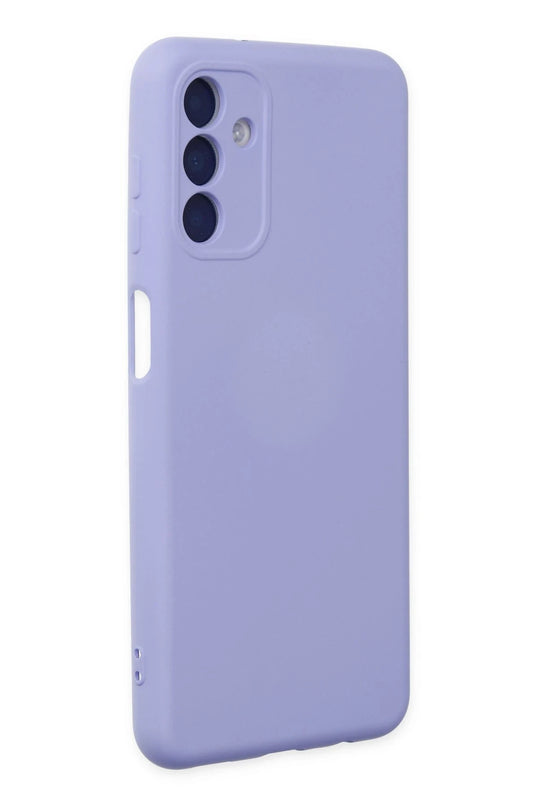 Samsung Galaxy A04S Nano içi Kadife Silikon Kılıf - Lila 2