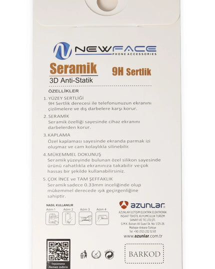 Samsung Galaxy A05 3D Antistatik Mat Seramik Nano Ekran Koruyucu 5