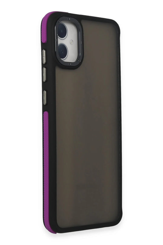 Samsung Galaxy A05 Harvel Kapak Kılıf - Derin Mor 2