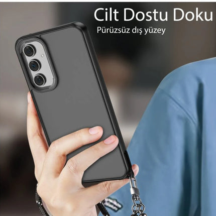 Samsung Galaxy A05S Elegant Kapak Kılıf - Siyah 4