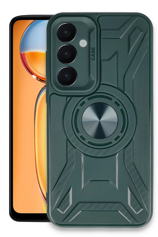 Samsung Galaxy A05S Lincoln Silikon Kılıf - Koyu Yeşil