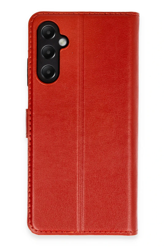 Samsung Galaxy A05S Trend S Plus Kapaklı Kılıf - Kırmızı