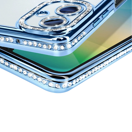 Samsung Galaxy A06 Joke Simli Magneticsafe Kılıf - Mavi 3