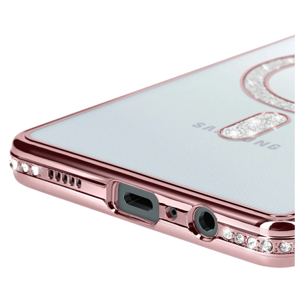 Samsung Galaxy A06 Joke Simli Magneticsafe Kılıf - Pembe 4