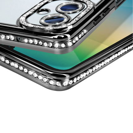 Samsung Galaxy A06 Joke Simli Magneticsafe Kılıf - Siyah 3