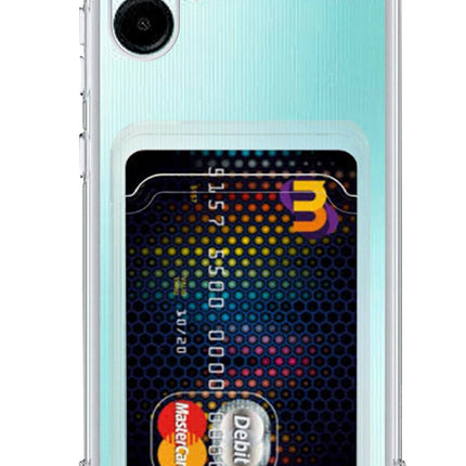 Samsung Galaxy A06 Kart Şeffaf Silikon Kılıf