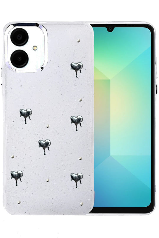 Samsung Galaxy A07 4G Fiyonk Desenli Kapak Kılıf - Desen 1