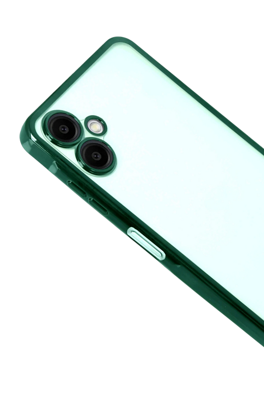 Samsung Galaxy A07 4G Razer Lensli Silikon Kılıf - Yeşil 2