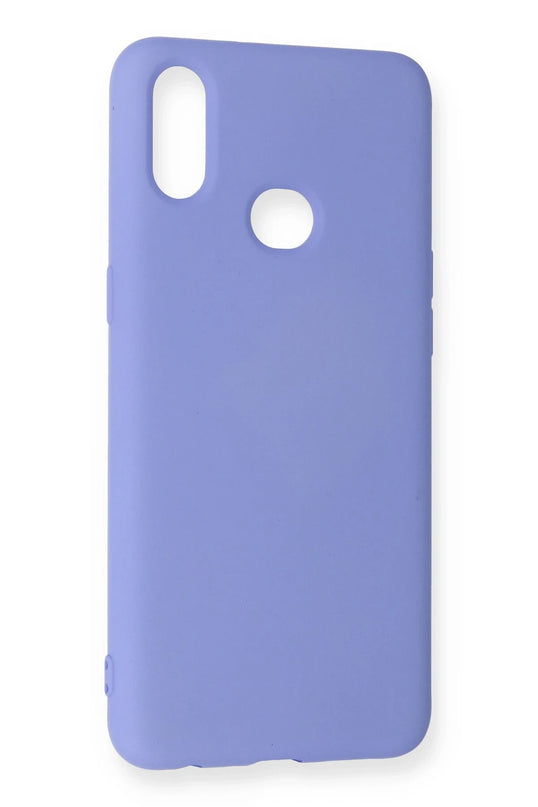 Samsung Galaxy A10S Nano içi Kadife Silikon Kılıf - Lila 3