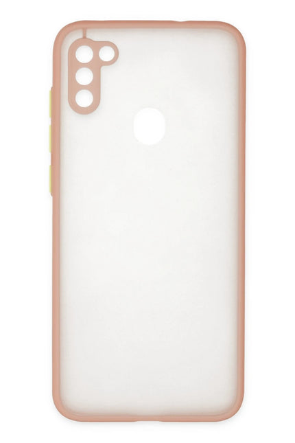 Samsung Galaxy A11 Montreal Silikon Kapak Kılıf - Pembe