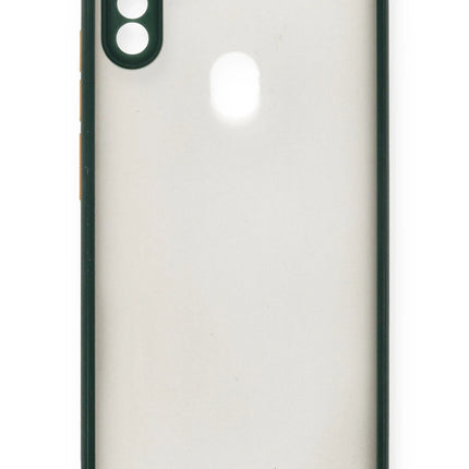 Samsung Galaxy A11 Montreal Silikon Kapak Kılıf - Yeşil 2